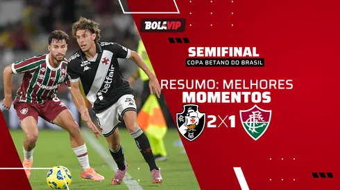 Vasco vira nos acréscimos contra o Fluminense e sai na frente na Copa do Brasil