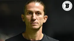 Filipe Luís aguarda definição sobre Pedro e manda a real sobre o PSG já garantido na final: "É injusto" — Foto: Jota Erre/AGIF
