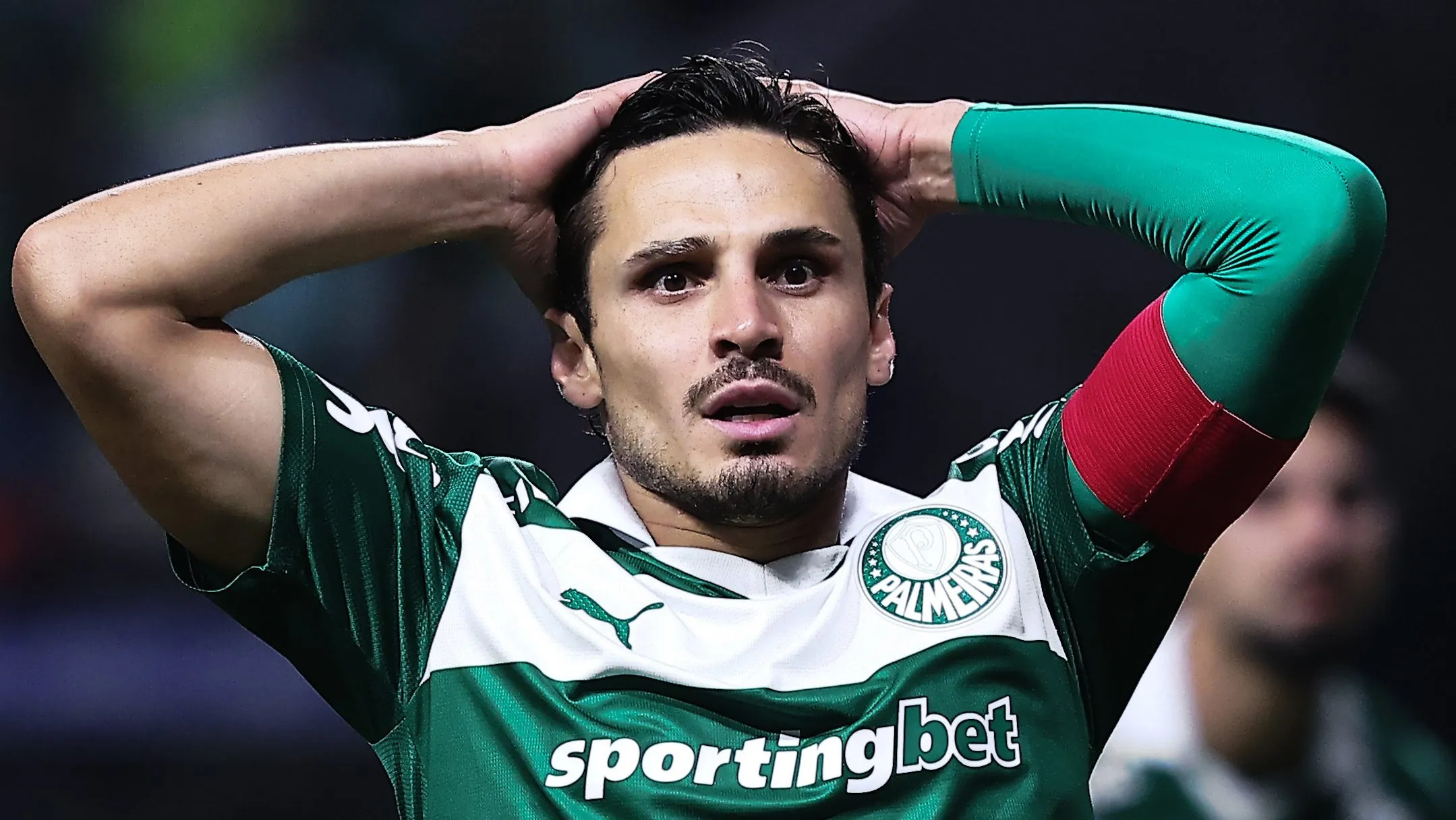 Veiga no Palmeiras. Foto: Ettore Chiereguini/AGIF