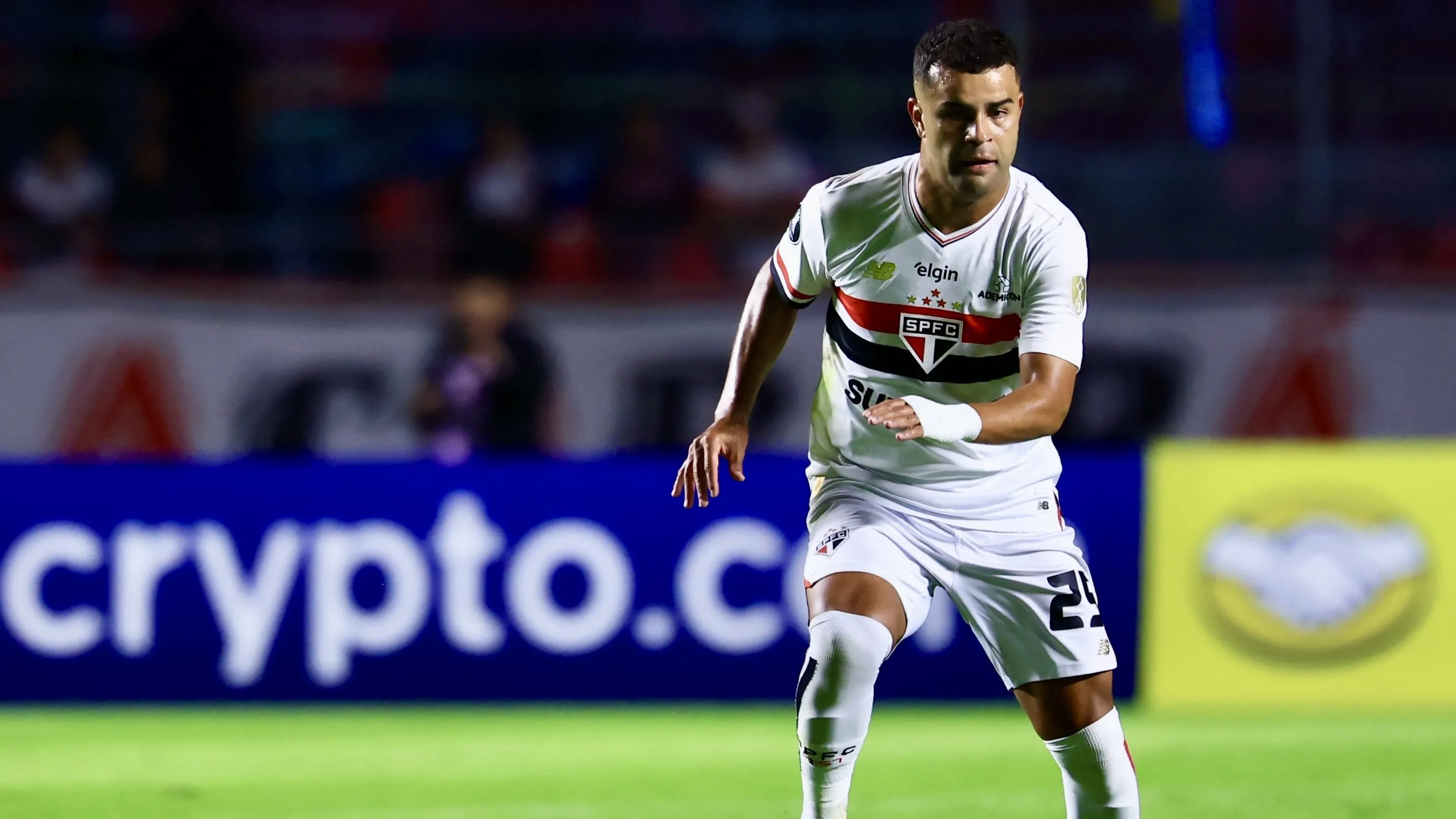 Alisson pelo São Paulo. Foto: Marcello Zambrana/AGIF