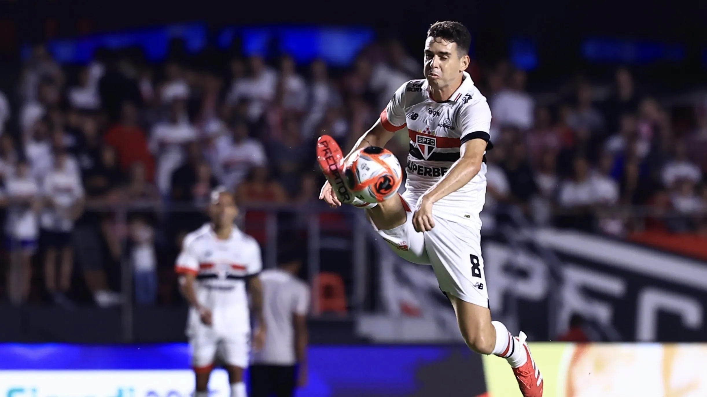 SP – SAO PAULO – 23/01/2025 – PAULISTA 2025, SAO PAULO X GUARANI – Oscar jogador do Sao Paulo durante partida contra o Guarani no estadio Morumbi pelo campeonato Paulista 2025. Foto: Marcello Zambrana/AGIF