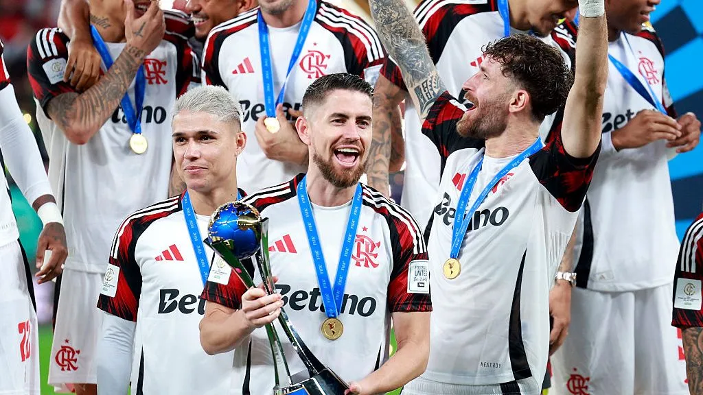 Flamengo na vitória contra o Cruz Azul. Foto: Getty Images/Getty Images
