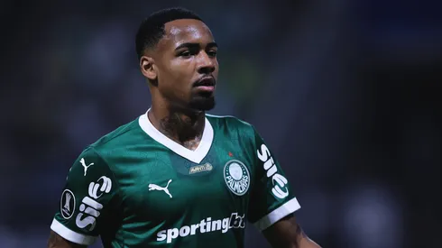 SP - SAO PAULO - 21/08/2025 - COPA LIBERTADORES 2025, PALMEIRAS X UNIVERSITARIO - Allan jogador do Palmeiras durante partida contra o Universitario no estadio Arena Allianz Parque pelo campeonato Copa Libertadores 2025. Foto: Ettore Chiereguini/AGIF