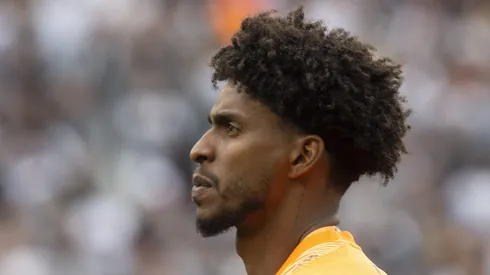 Hugo Souza jogador do Corinthians durante partida contra o Gremio no estadio Arena Corinthians pelo campeonato Brasileiro A 2025. Foto: Anderson Romao/AGIF