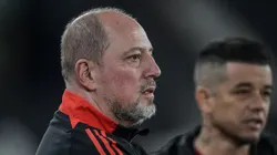Alessandro Barcellos presidente do Internacional durante partida contra o Botafogo no estadio Engenhao pelo campeonato Brasileiro A 2025. Foto: Thiago Ribeiro/AGIF