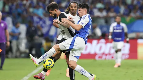 Yuri Alberto, jogador do Corinthians, durante partida contra o Cruzeiro no estadio Mineirao pelo campeonato Copa Do Brasil 2025. Foto: Gilson Lobo/AGIF