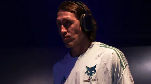 Cássio viu o Cruzeiro ser derrotado no Mineirão. Foto: Gustavo Martins/Cruzeiro