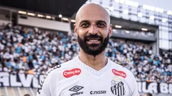 Thaciano em campo pelo Santos. Foto: Raul Baretta/ Santos FC