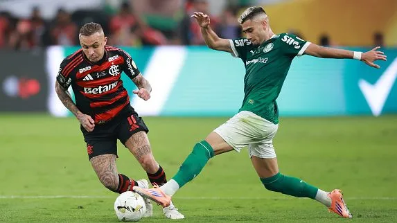 Palmeiras X Flamengo. Foto: Hector Vivas/Getty Images
