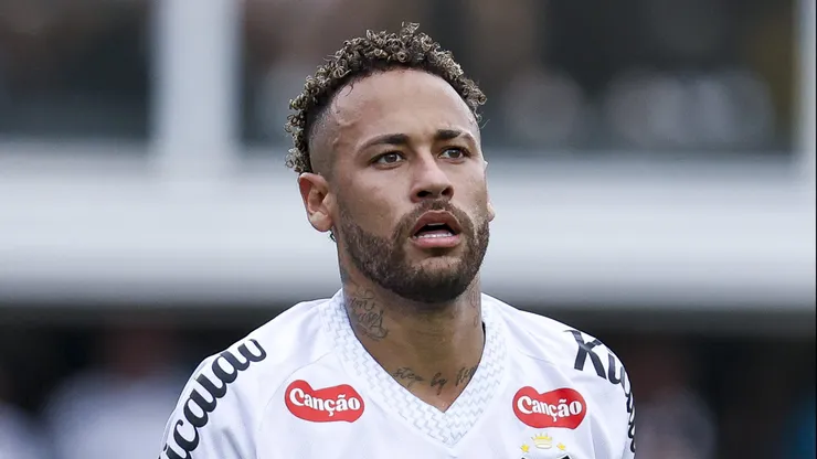 Neymar em ação na última rodada do BR