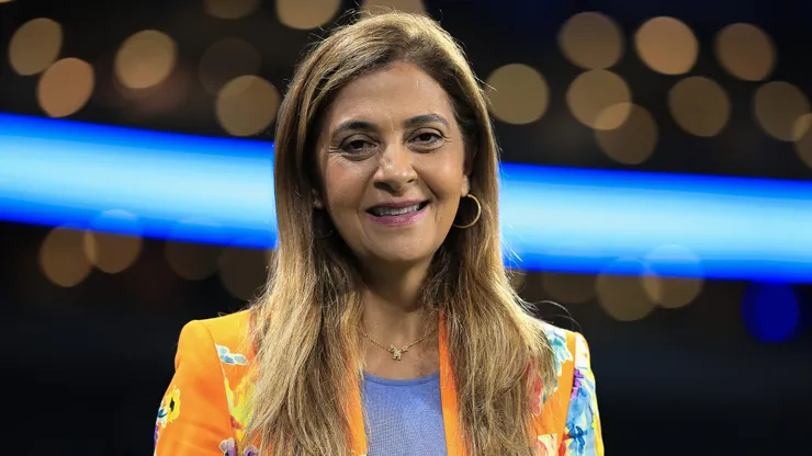 Leila Pereira, presidente do Palmeiras. Foto: Ettore Chiereguini/AGIF