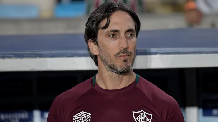 Zubeldía é o técnico do Fluminense. Foto: Thiago Ribeiro/AGIF