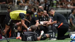 Lyanco sofreu lesão durante partida pelo Galo. Foto: Alessandra Torres/AGIF