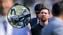 Lionel Messi na Índia. Foto: Ayush Kumar/Getty Images