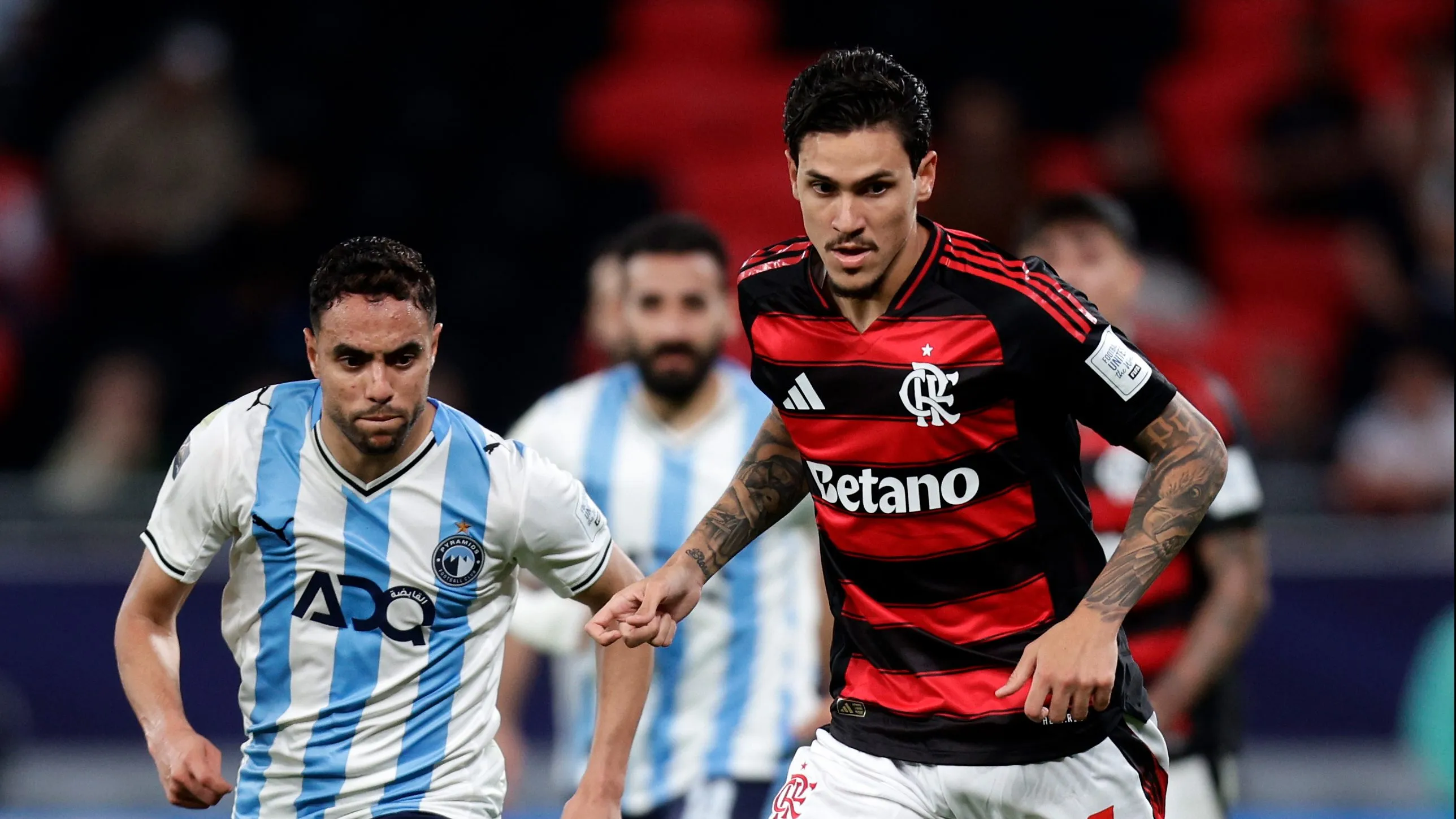 Pedro volta aos gramados em Flamengo x Pyramids. (Photo by Getty Images/Getty Images)