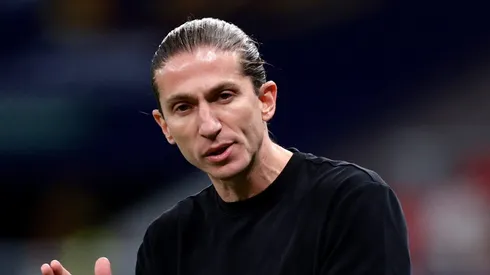 Filipe Luís, técnico do Flamengo em partida pelo Intercontinental (Foto: Getty Images/Getty Images)