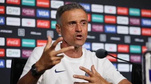 Luis Enrique já mandou um recado ao Flamengo. Photo by Alex Grimm/Getty Images