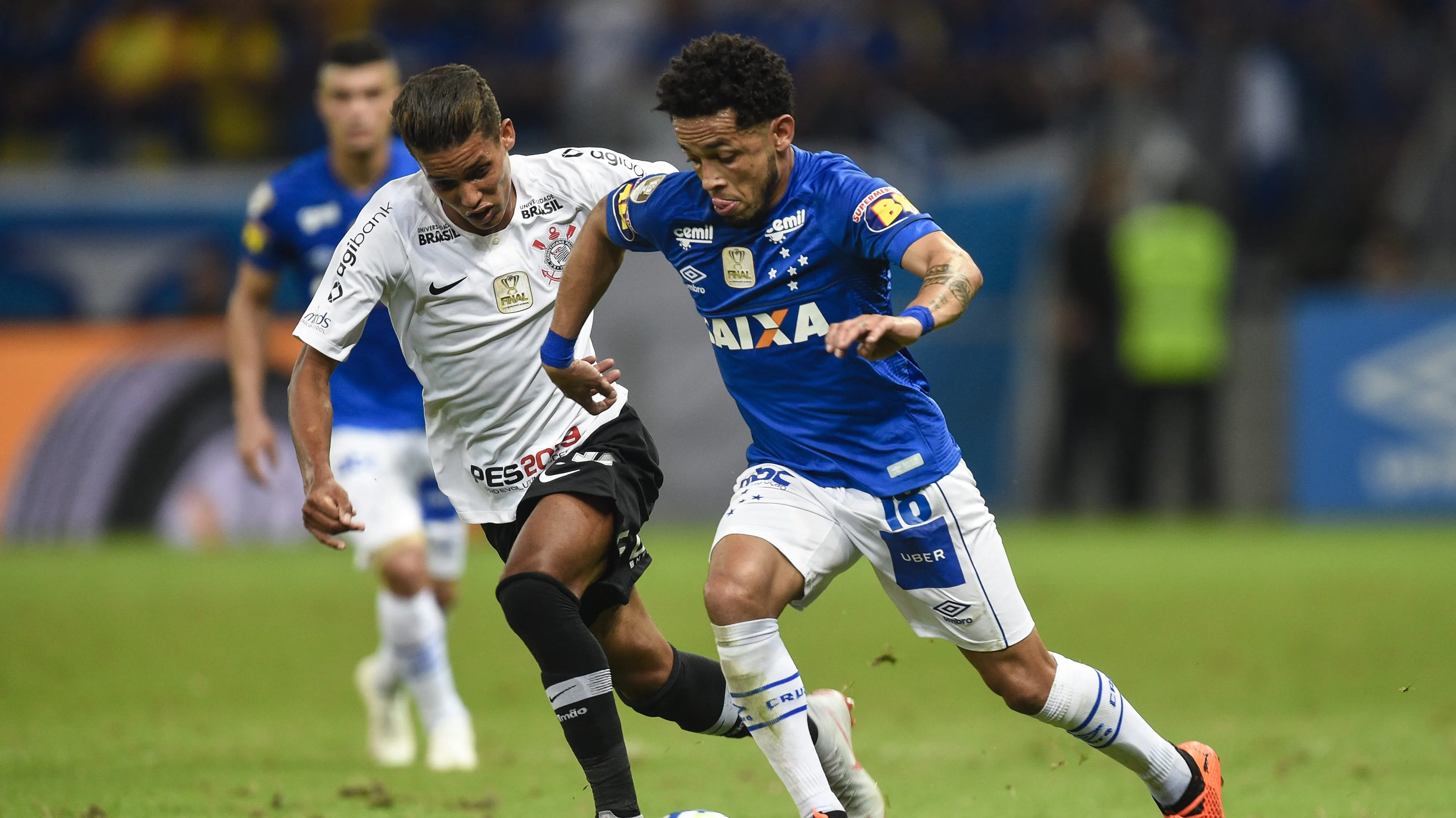Pedrinho na final da Copa do Brasil de 2018, Corinthians x Cruzeiro. (Photo by Pedro Vilela/Getty Images)