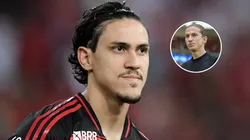 Filipe Luís não confirma Pedro contra o PSG. Foto: Thiago Ribeiro/AGIF