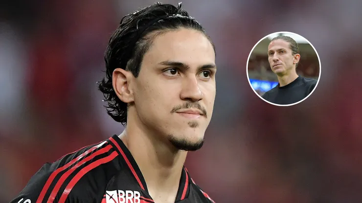 Filipe Luís não confirma Pedro contra o PSG. Foto: Thiago Ribeiro/AGIF
