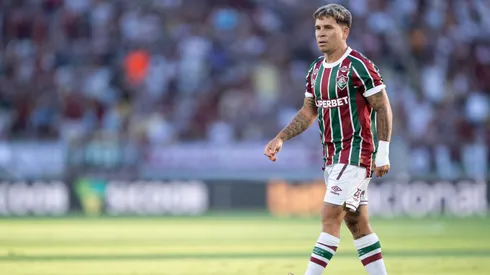 RJ - RIO DE JANEIRO - 07/12/2025 - BRASILEIRO A 2025, FLUMINENSE X BAHIA - Soteldo jogador do Fluminense durante partida contra o Bahia no estadio Maracana pelo campeonato Brasileiro A 2025. Foto: Jorge Rodrigues/AGIF