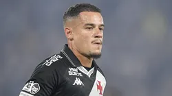Coutinho jogador do Vasco durante partida contra o Fluminense no estadio Maracana pelo campeonato Copa Do Brasil 2025. Foto: Thiago Ribeiro/AGIF