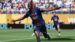 Dembélé pelo PSG. (Photo by Dan Mullan/Getty Images)