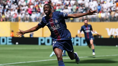 Dembélé pelo PSG. (Photo by Dan Mullan/Getty Images)