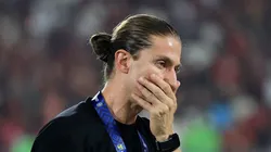 Filipe Luís, técnico do Flamengo em partida pelo Intercontinental (Foto: Buda Mendes/Getty Images)