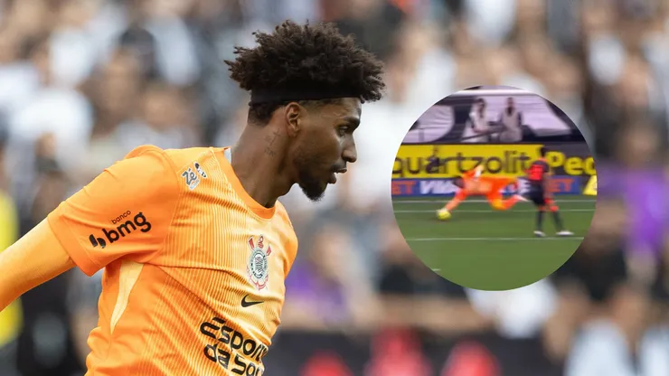 Hugo Souza se destaca em Corinthians x Cruzeiro. Foto: Joisel Amaral/AGIF