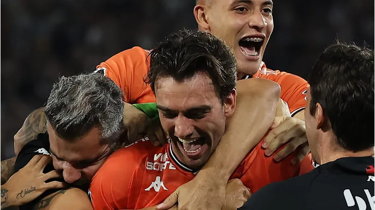 Léo Jardim, goleiro do Vasco da Gama em partida pela Copa do Brasil (Foto: Wagner Meier/Getty Images)