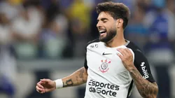Yuri Alberto, jogador do Corinthians, lamenta durante partida contra o Cruzeiro no estadio Mineirao pelo campeonato Brasileiro A 2025. Foto: Gilson Lobo/AGIF