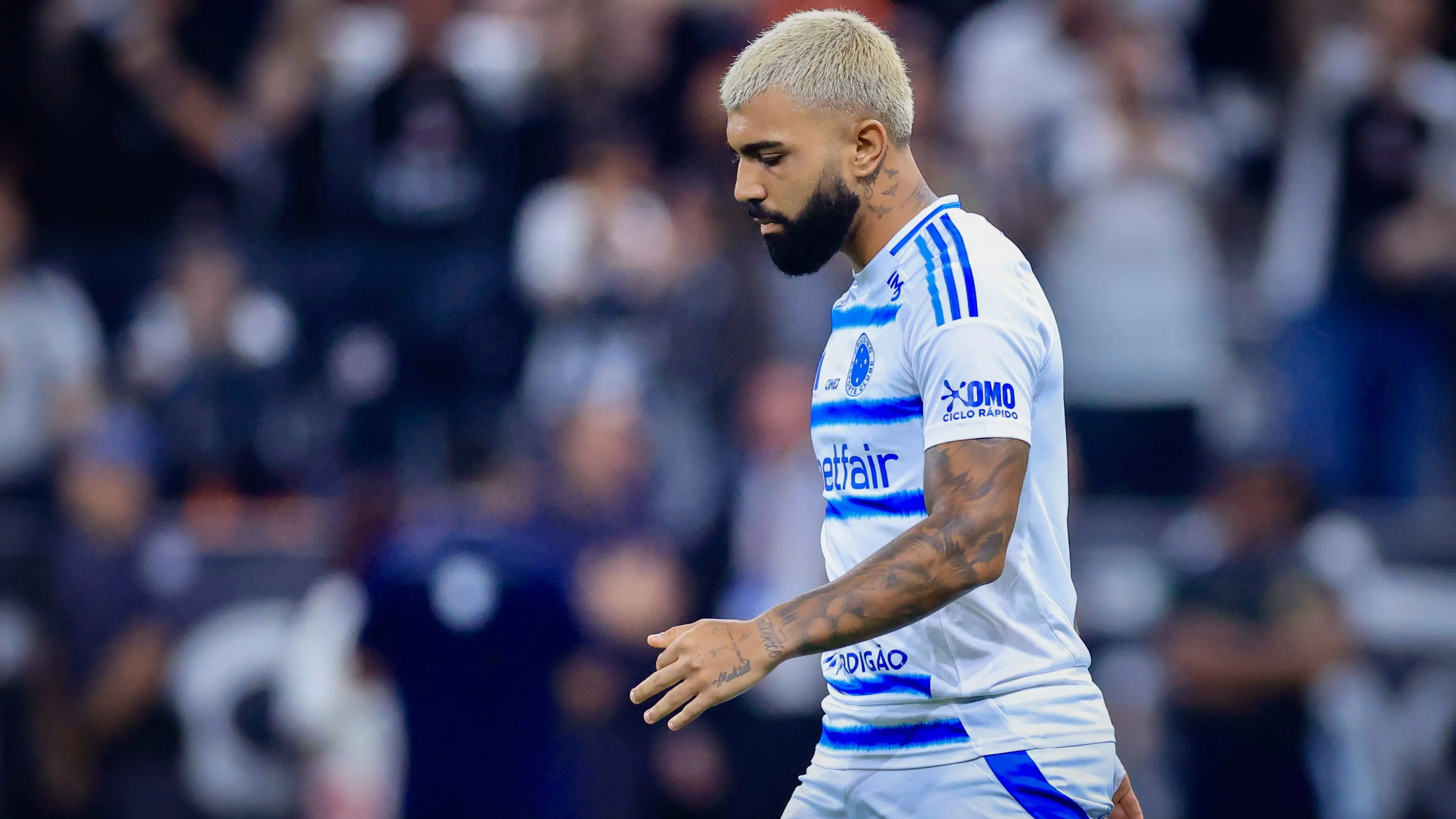 Gabigol vive momento conturbado no Cruzeiro e pode facilitar ida para o Santos – Foto: Marcello Zambrana/AGIF