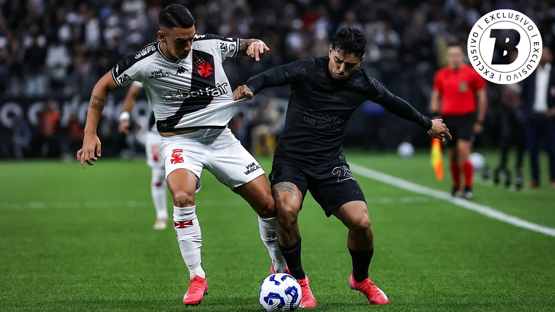 Corinthians x Vasco. Foto: Fabio Giannelli/AGIF