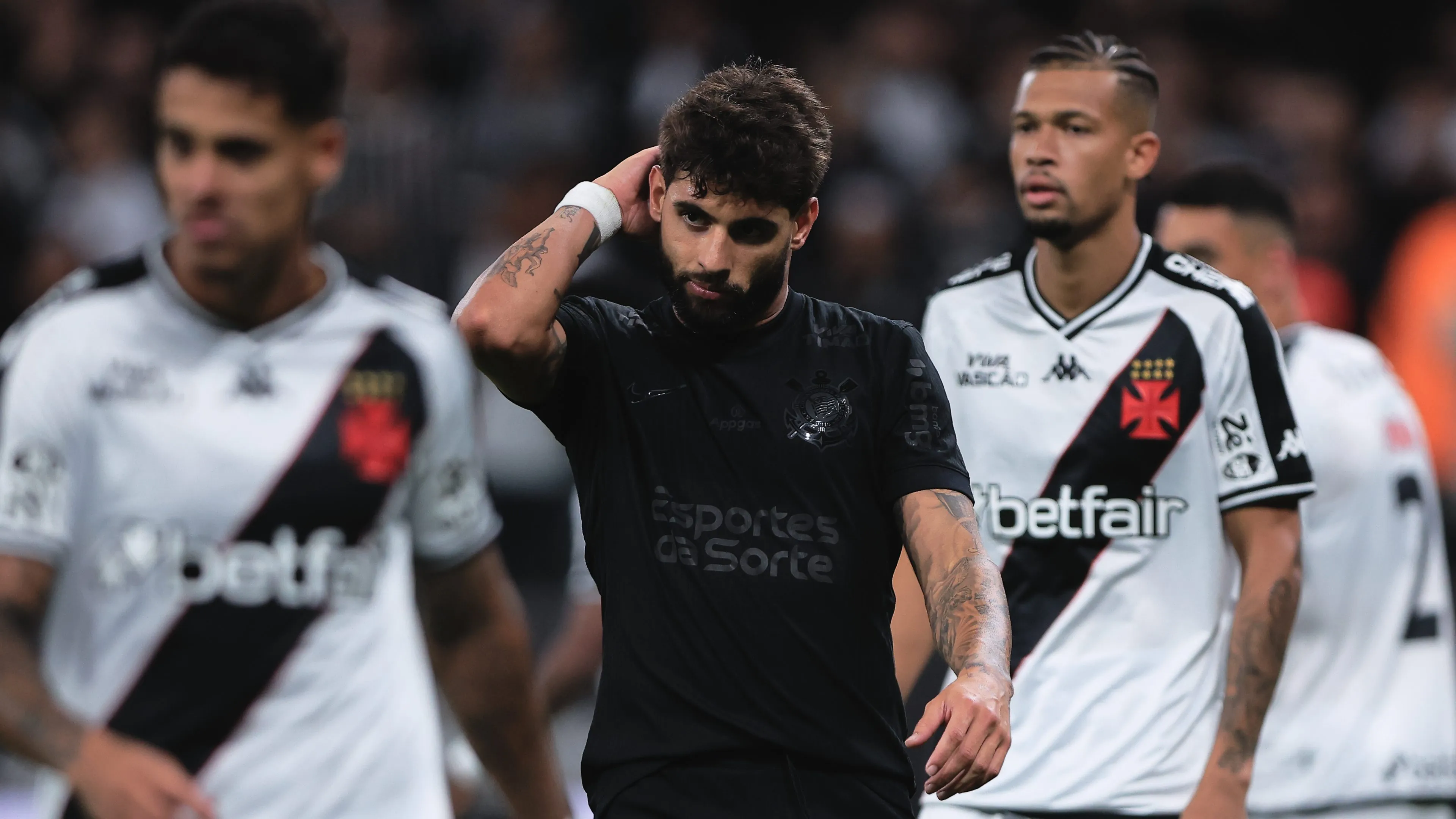 Corinthians x Vasco. Foto: Ettore Chiereguini/AGIF