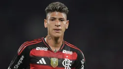 Carrascal jogador do Flamengo durante partida contra o Vitoria no estadio Maracana pelo campeonato Brasileiro A 2025. Foto: Thiago Ribeiro/AGIF