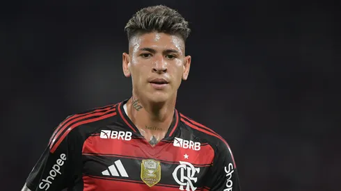 Carrascal jogador do Flamengo durante partida contra o Vitoria no estadio Maracana pelo campeonato Brasileiro A 2025. Foto: Thiago Ribeiro/AGIF