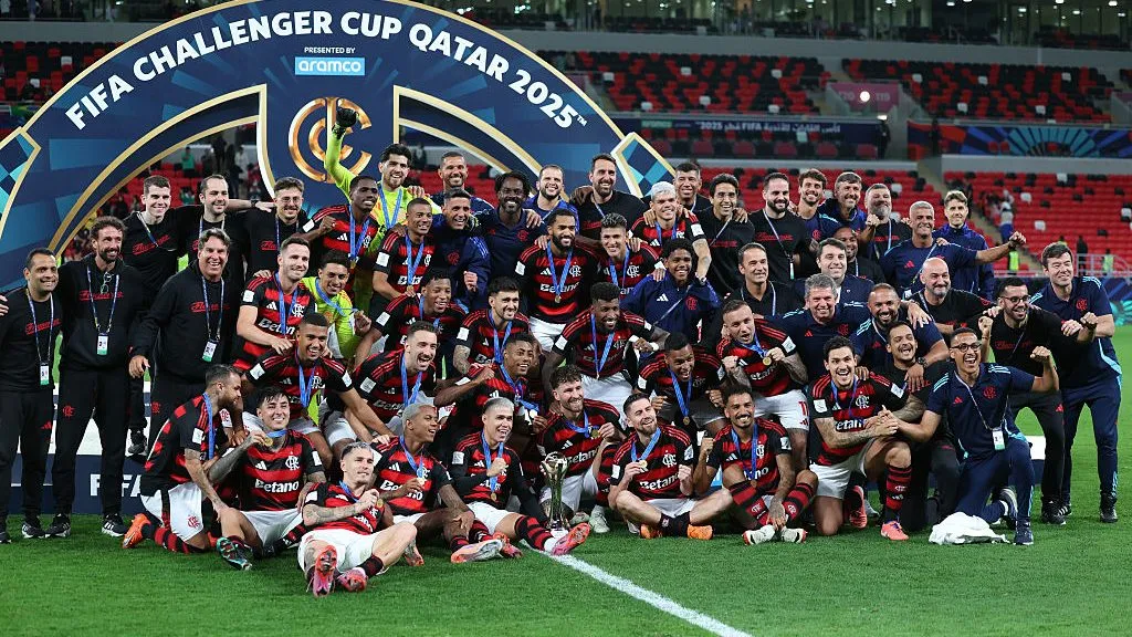 Flamengo no Intercontinental. Foto: Getty Images/Getty Images