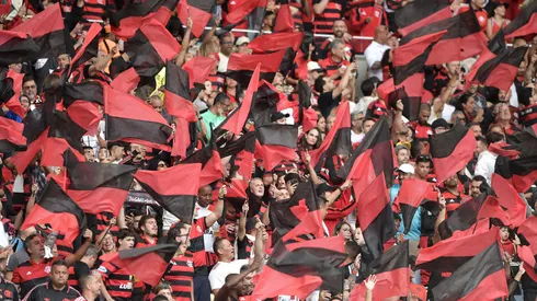 Torcida do Flamengo fazendo a festa - Foto: Thiago Ribeiro/AGIF