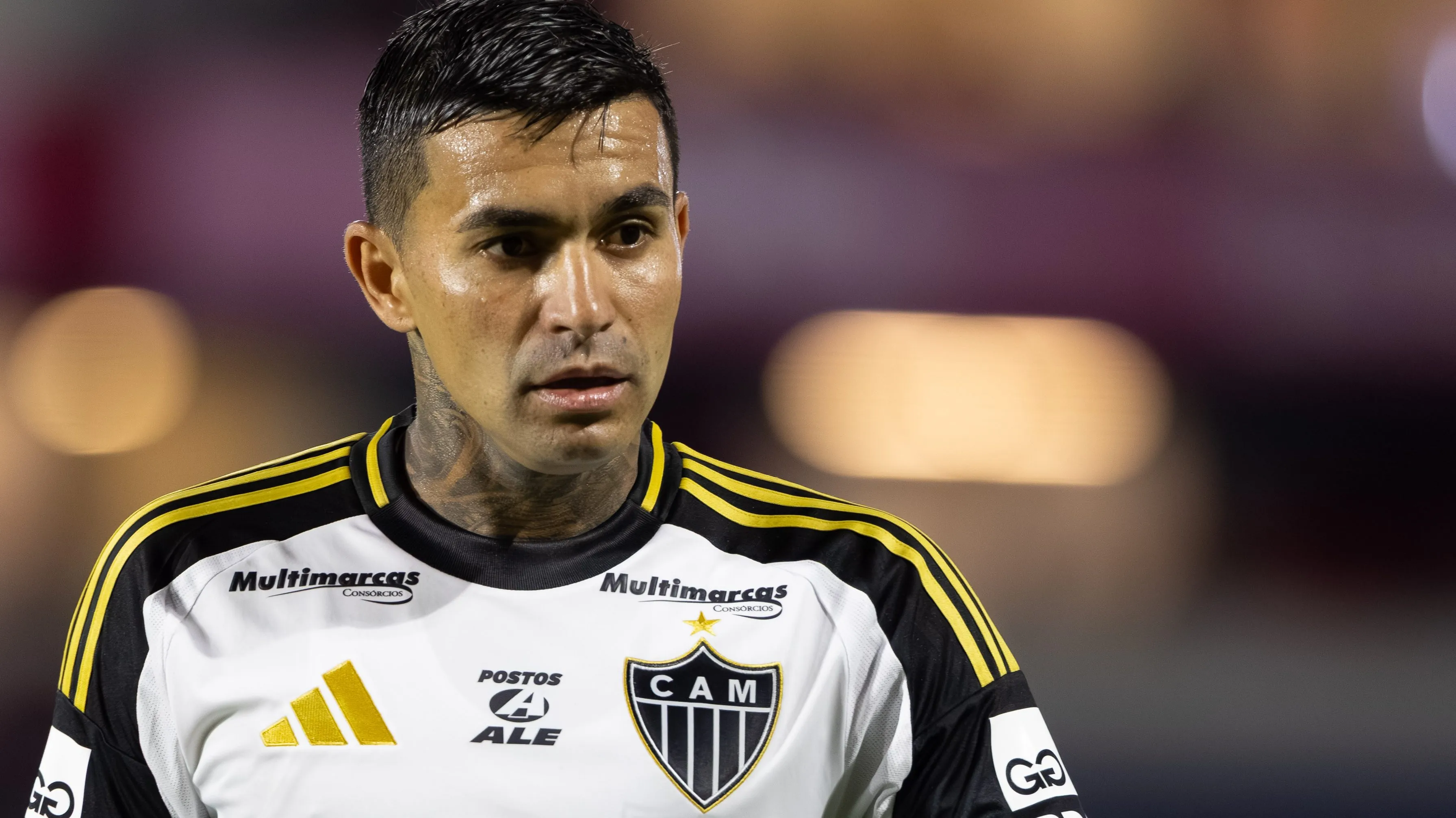 Dudu não quer deixar o Atlético Mineiro.Foto: Joisel Amaral/AGIF