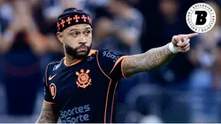 Memphis Depay em Corinthians x Cruzeiro. Foto: Marcello Zambrana/AGIF