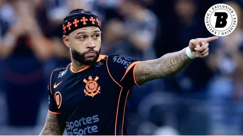 Memphis Depay em Corinthians x Cruzeiro. Foto: Marcello Zambrana/AGIF