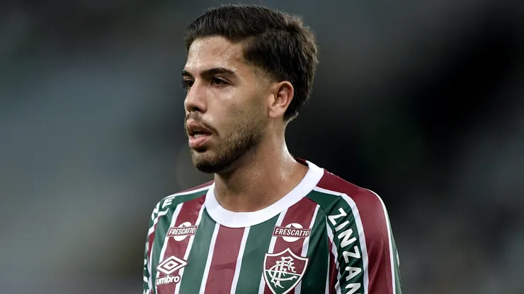 Nonato jogador do Fluminense durante partida contra o Once Caldas no estadio Maracana pelo campeonato Copa Sul-americana 2025. Foto: Thiago Ribeiro/AGIF