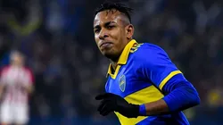 Sebastian Villa em partida pelo Boca Juniors. (Photo by Marcelo Endelli/Getty Images)