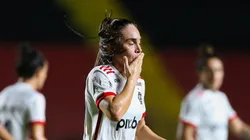 Agustina pode estar próxima de dar adeus ao Flamengo. Foto: Marlon Costa/AGIF