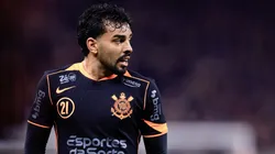 Matheus Bidu jogador do Corinthians durante partida contra o Cruzeiro. Foto: Marcello Zambrana/AGIF