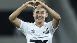 Carol Baiana segue no Santos até 2026 - Foto: Reinaldo Campos/Santos F.C