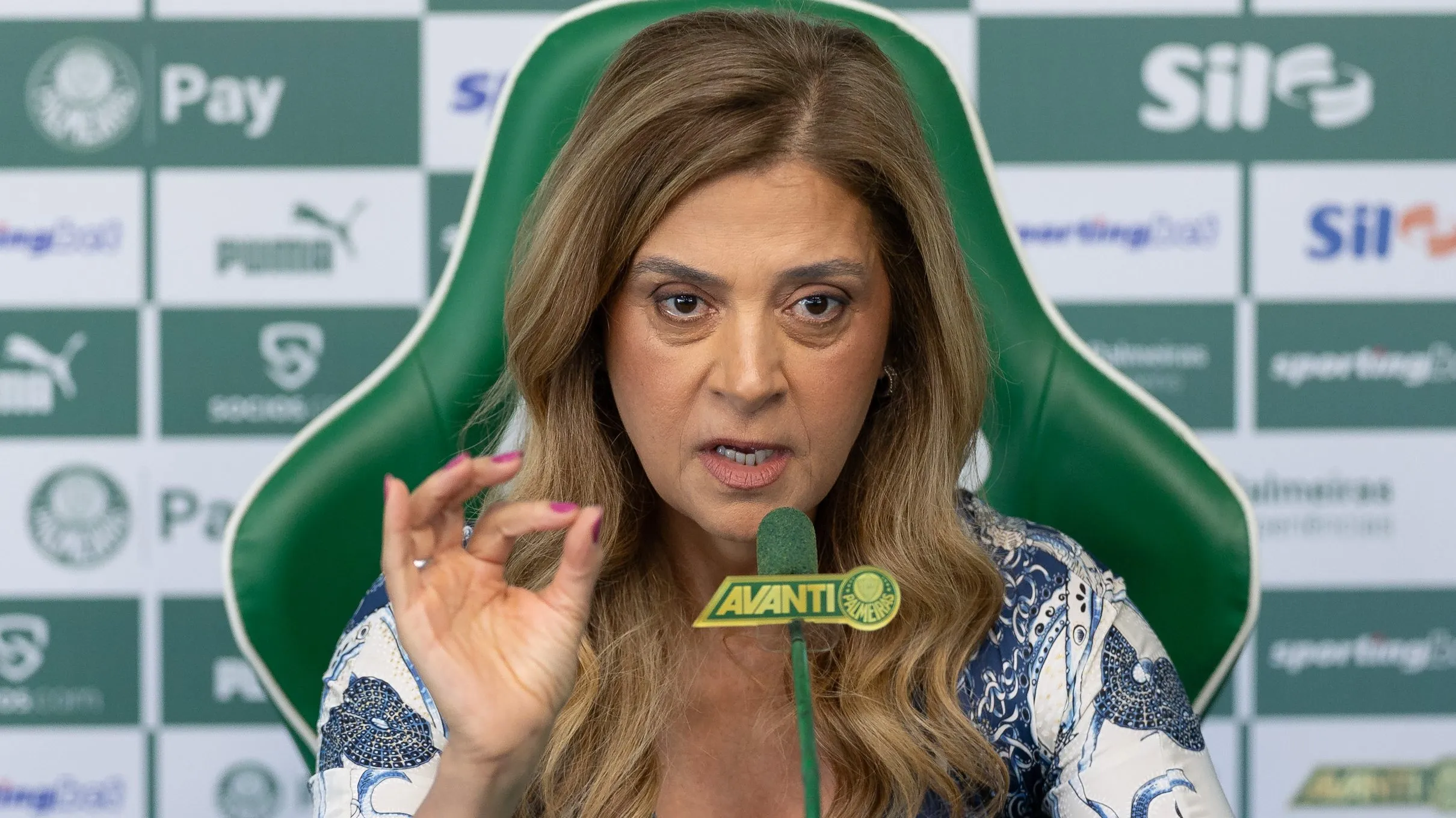 Mesmo em má fase, Abel Ferreira segue sendo prestigiado por Leila Pereira no Palmeiras Foto: Ettore Chiereguini/AGIF