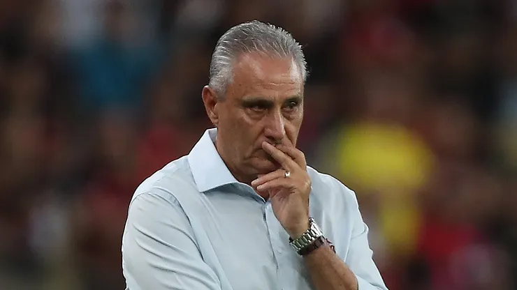 Tite, atual técnico do Cruzeiro em partida pelo campeonato brasileiro (Foto: Wagner Meier/Getty Images)