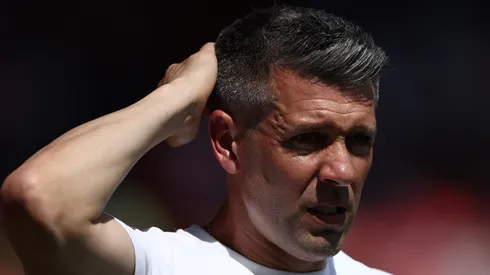 Paulo Pezzolano atuando como técnico do Watford, em partida pelo campeonato inglês (Foto: James Fearn/Getty Images)
